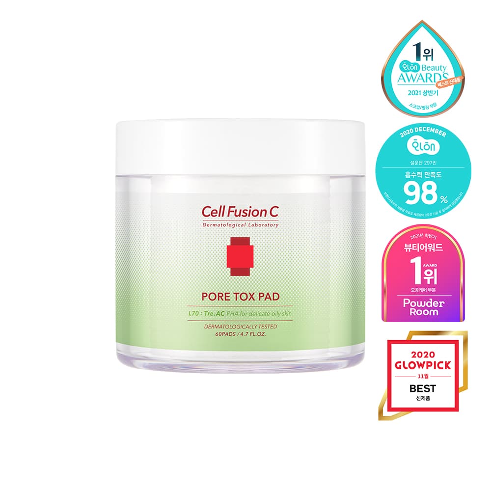 Cell Fusion C TRE.AC Pore Tox Pad 60 Sheets