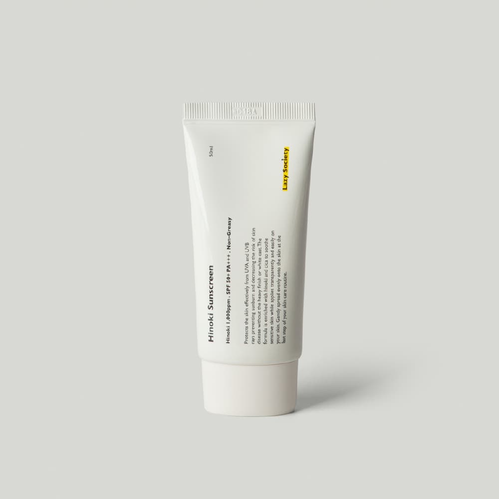 LazySOCIETY Hinoki Sunscreen 50mL