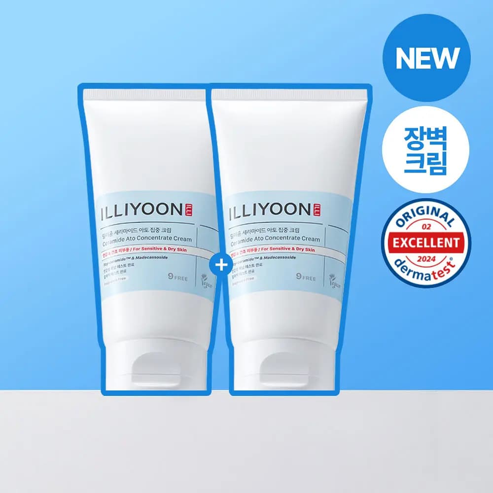 ILLIYOON Ceramide Ato Concentrate Cream 150mL Double Set