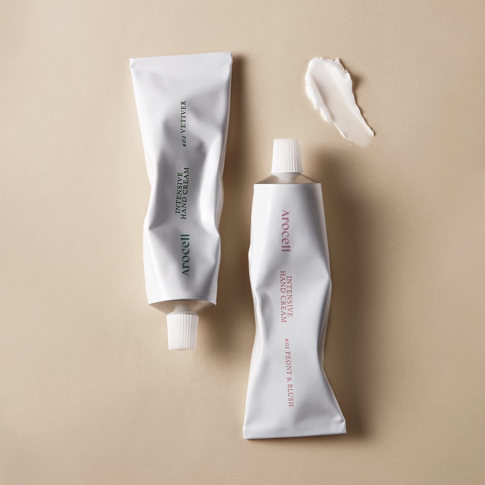 AROCELL Intensive Hand Cream 50ml (Peony & Blush / Vetiver)