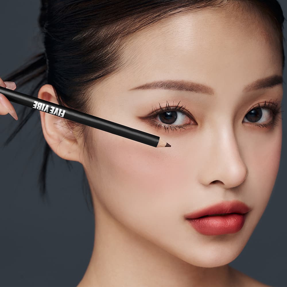 FIVE VIBE Soft Hard Make Up Pencil 1g Brown