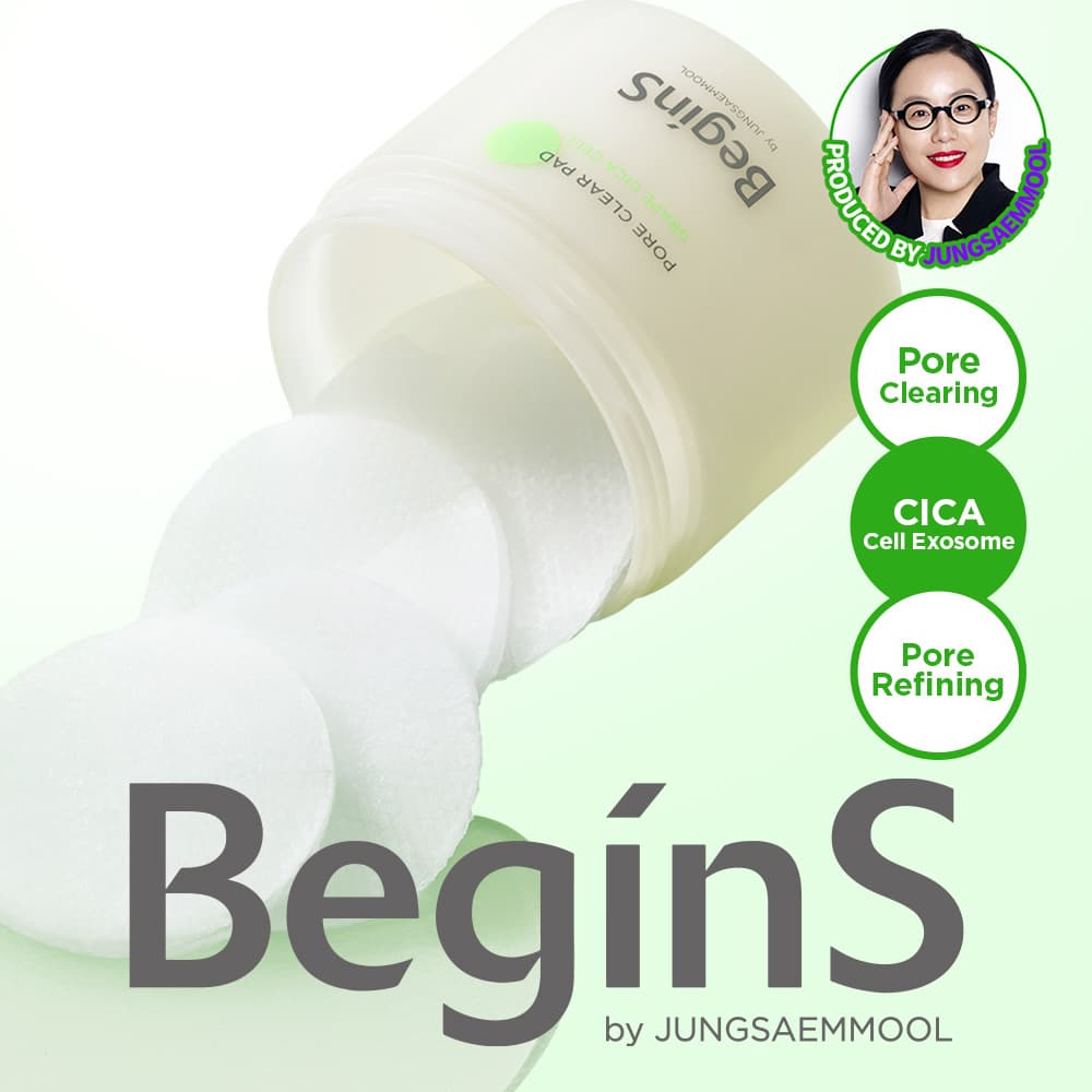 begins by JUNGSAEMMOOL Pore Clear Pad 70P