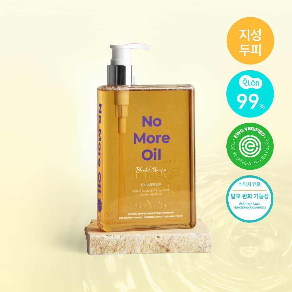 withbecon No More Oil Blended Shampoo 360ml