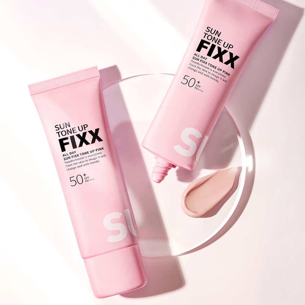 so natural All Day Sun Fixx Tone Up Pink SPF50+ PA++++ 50ml