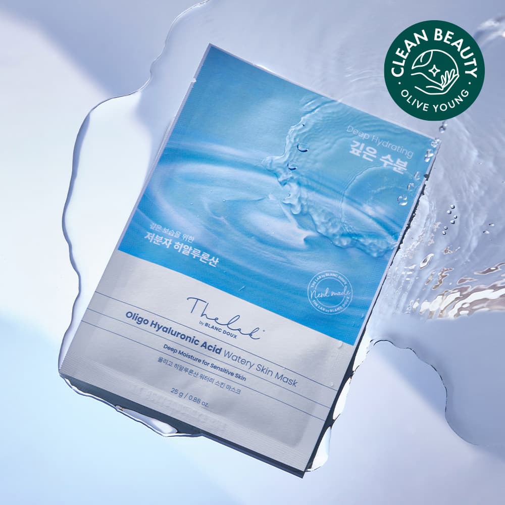 THE LAB by blanc doux Oligo Hyaluronic Acid Watery Skin Mask Sheet 25g