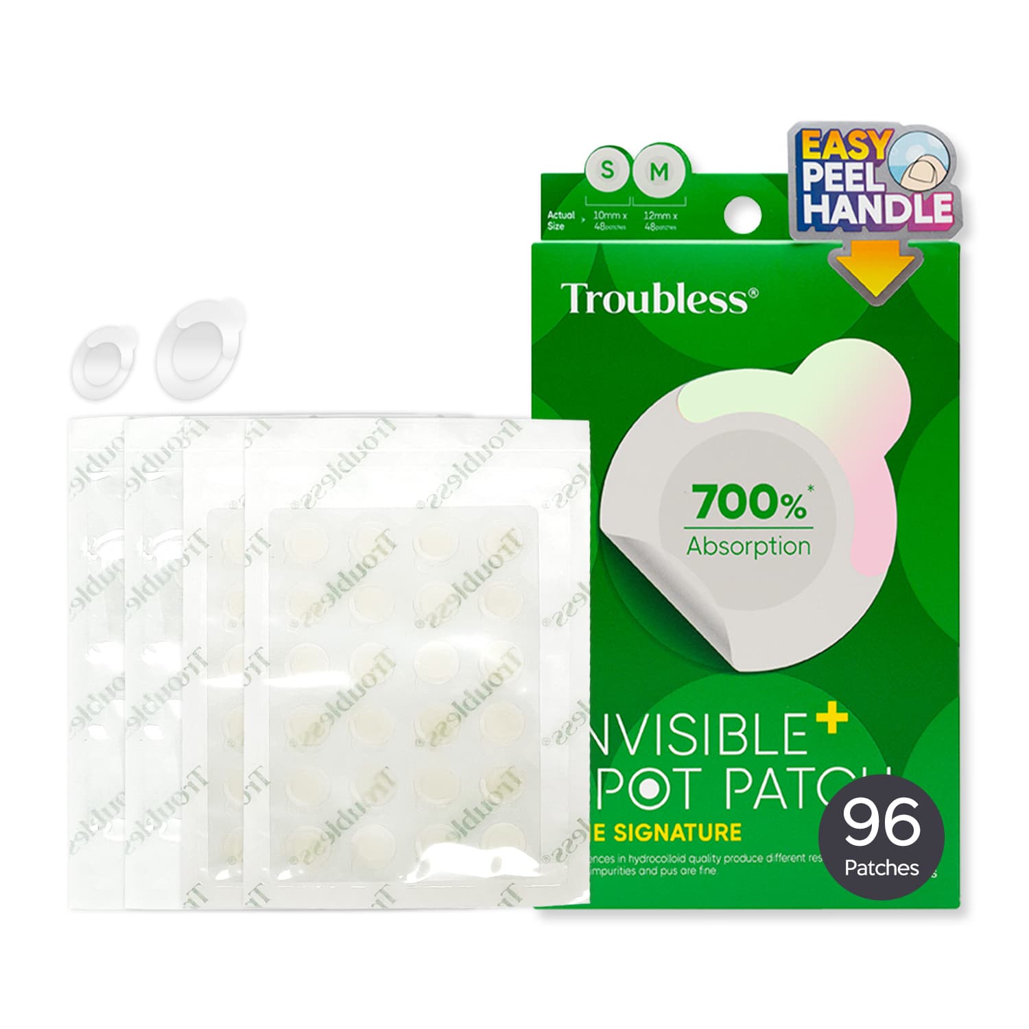 Troubless Invisible Plus Spot Patch The Signature 96P