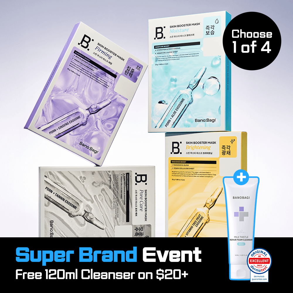 BanoBagi Skin Booster Mask 5ea (4 Options)