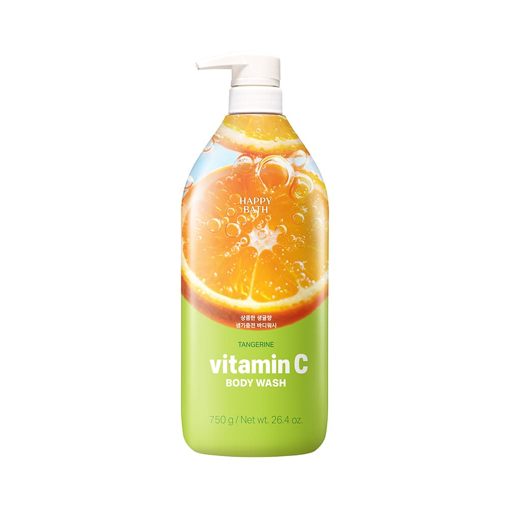 Happy Bath Tangerine Vitamin C Body Wash 750g