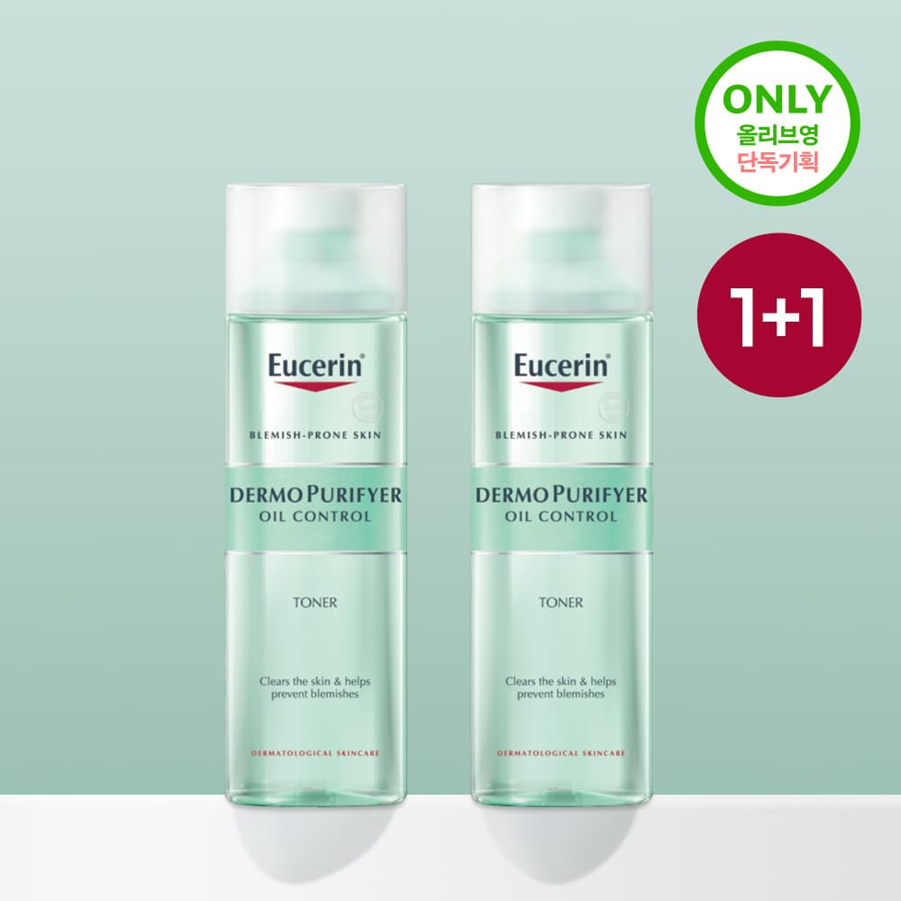 Eucerin Dermo Purifyer Oil Control Toner 200ml 1+1 Set