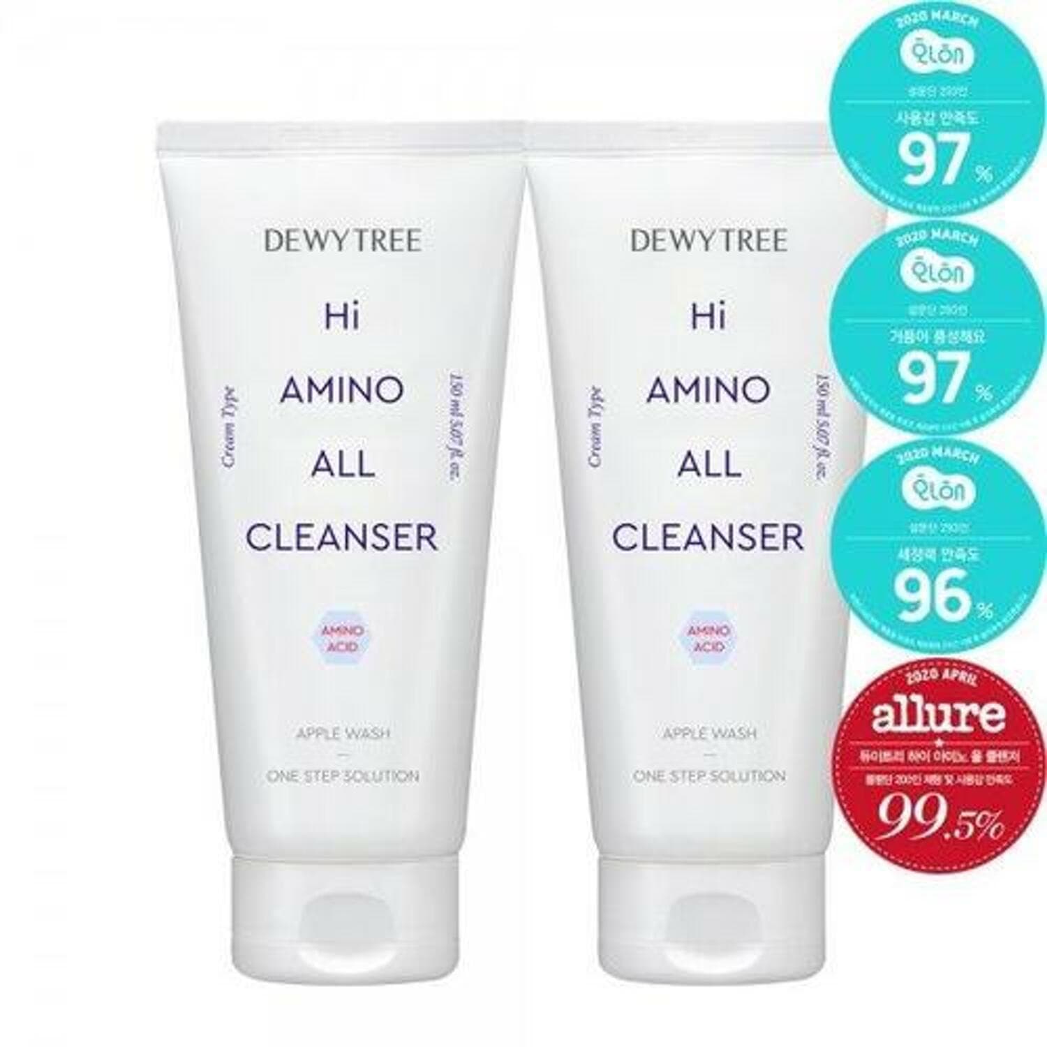 Dewytree Hi Amino All Cleanser 2-for-1 Set