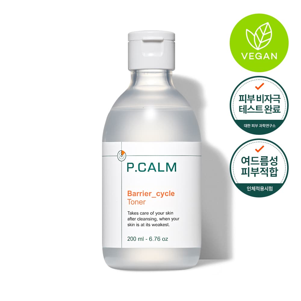 P.CALM Barrier Cycle Toner 200mL