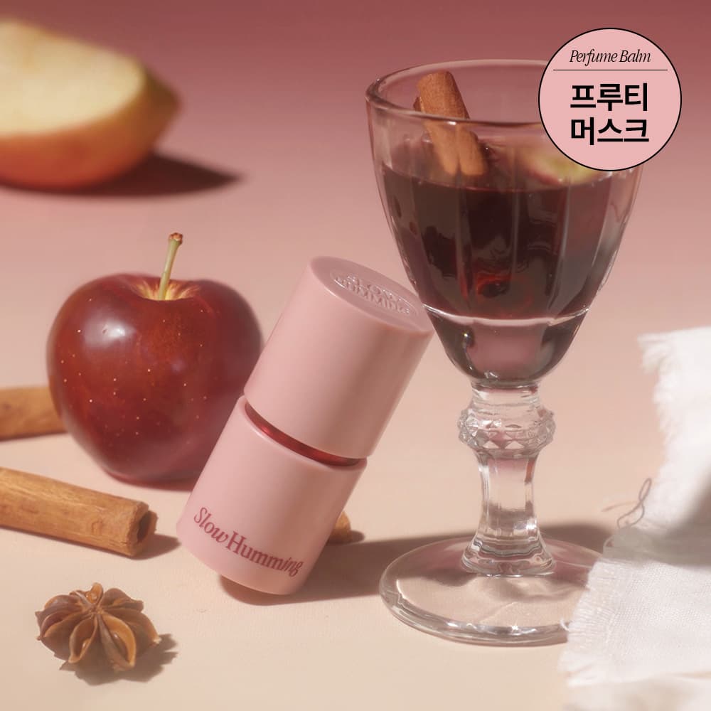 [Fruitynouri] Slow Humming Relief Perfume Balm Apple Vin Chaud 6.5g