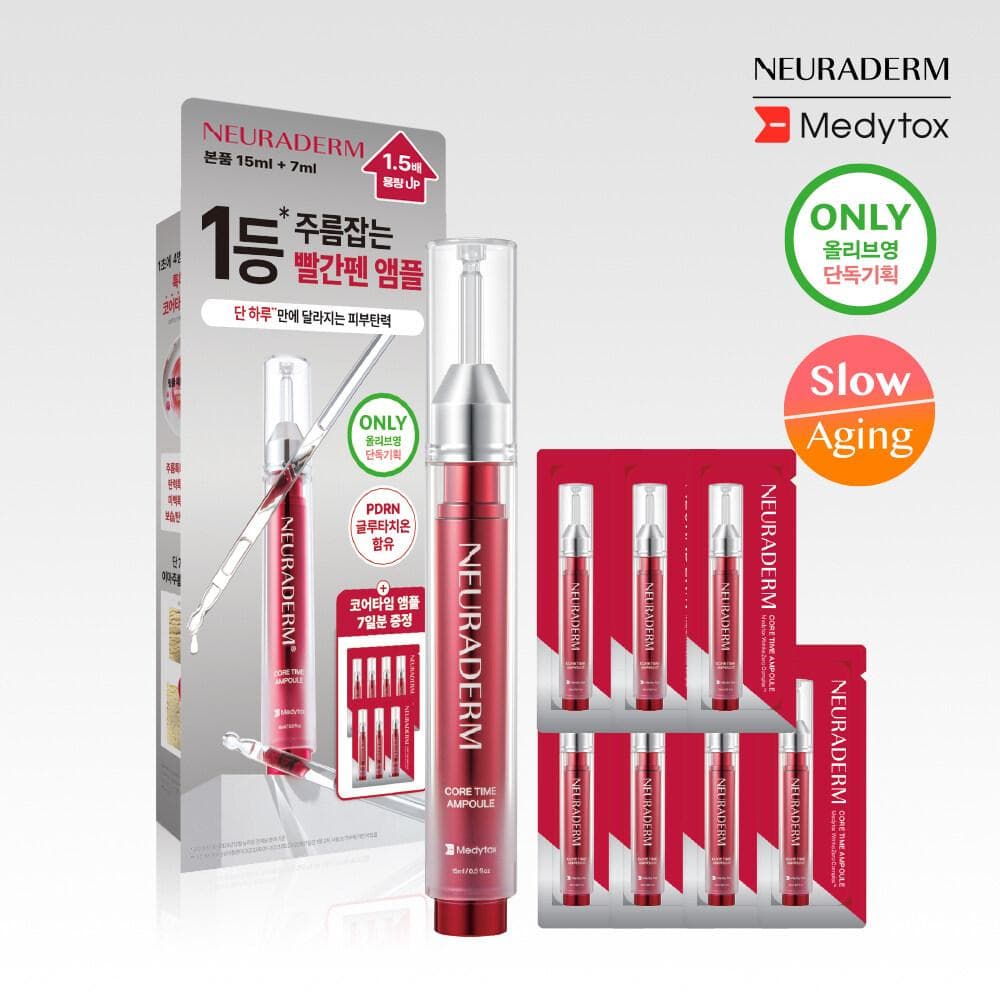 NEURADERM Medytox Core Time Ampoule 15ml Set (+7ml)