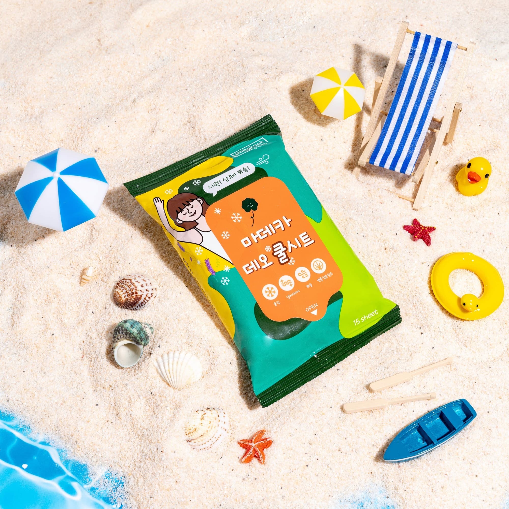 Madecassol Madeca Deo Cool Sheet 15P