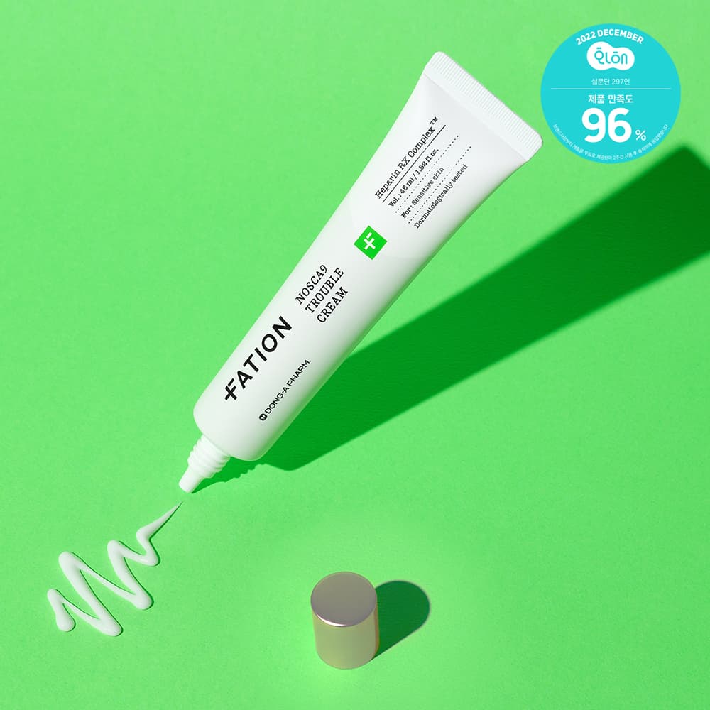 FATION Nosca9 Trouble Cream 45ml Set (+5ml+Serum 5ml)