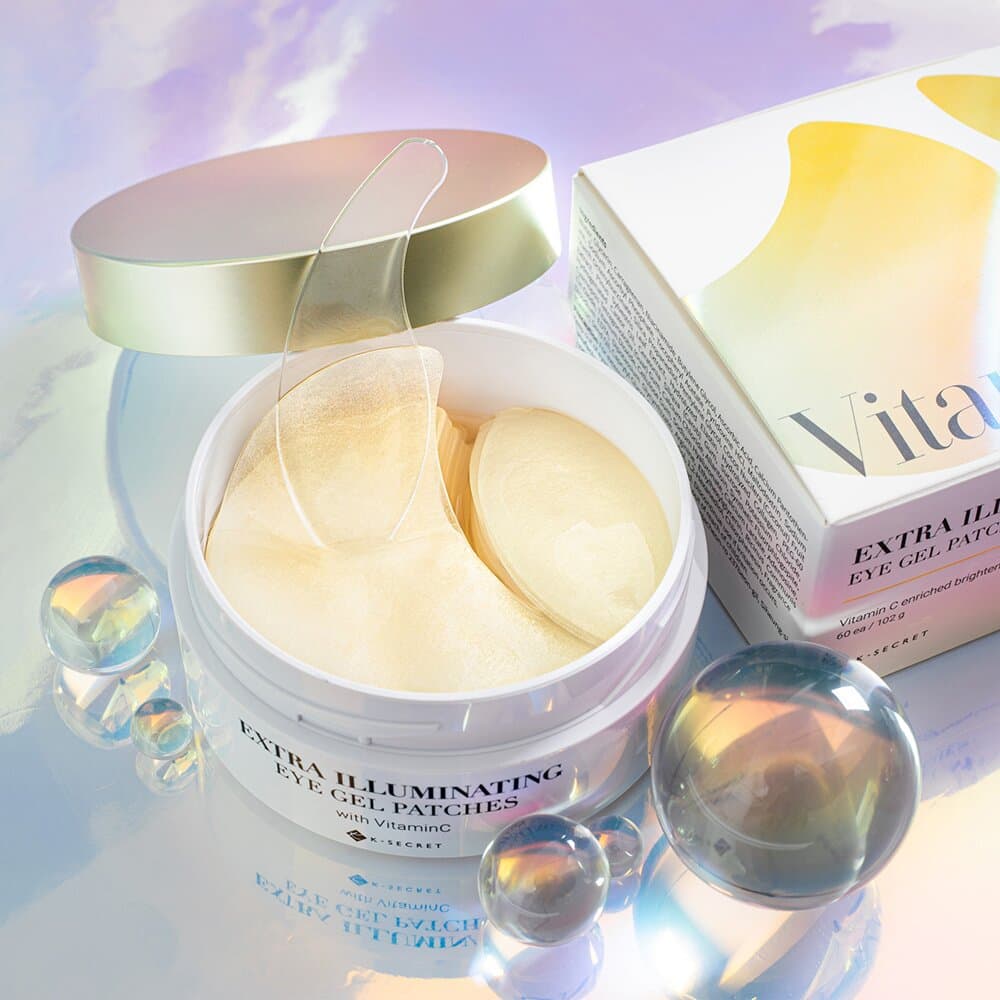K-SECRET Extra Illuminating Eye Gel Patch (Vitamin C) 60 Patches