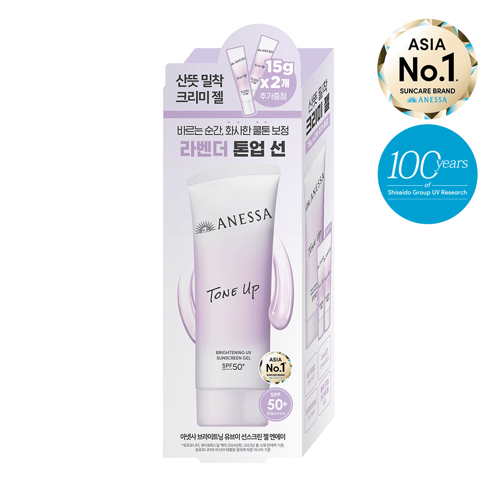 ANESSA Brightening UV Sunscreen Gel NA 90g Set (+15g*2ea)