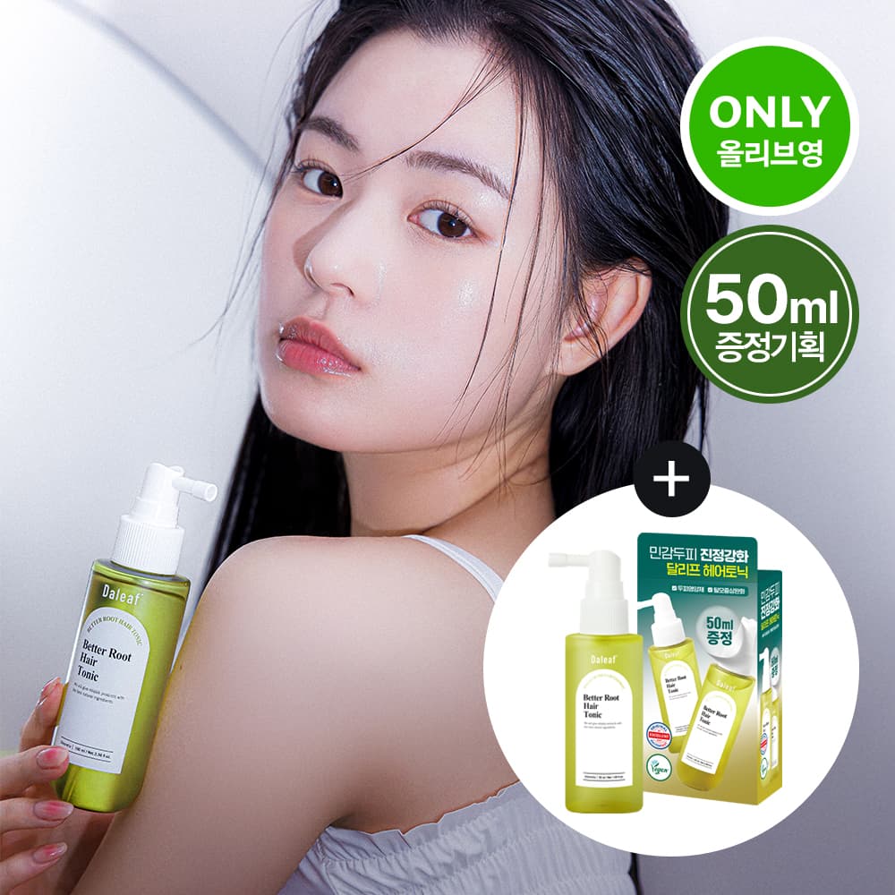 DALEAF Chlorella Better Root Hair Tonic 100mL Special Set (Special Gift: 50mL) (Hair Loss Relief)