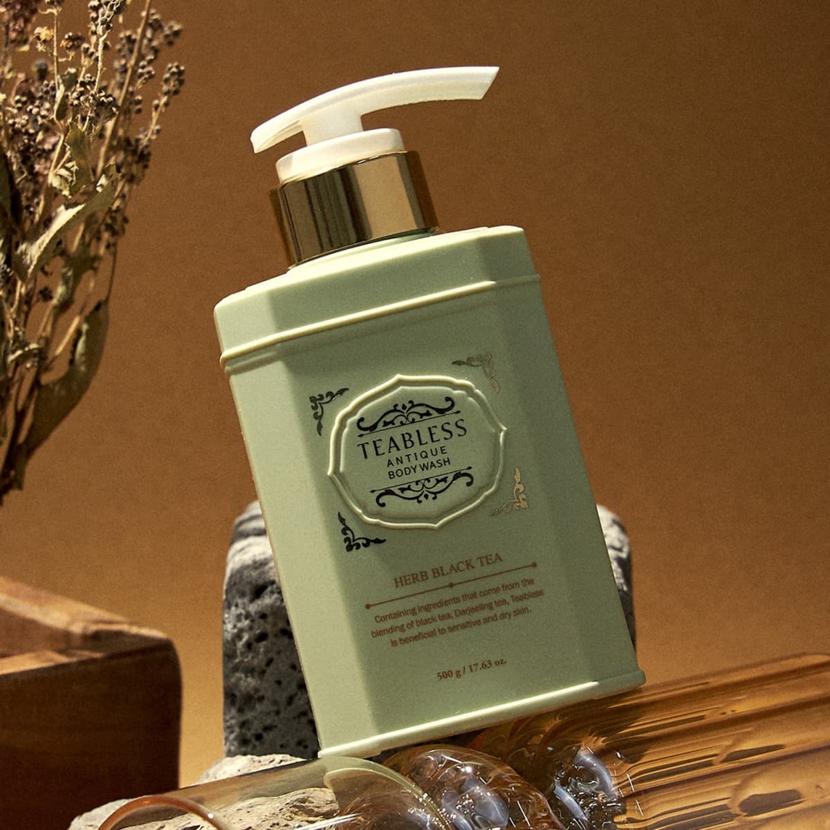 Teabless Herb Black Tea Antique Body Wash 500g