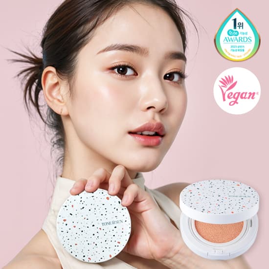 TONEfitSUN Vegan Tone-up Sun Cushion (SPF50+/PA++++)
