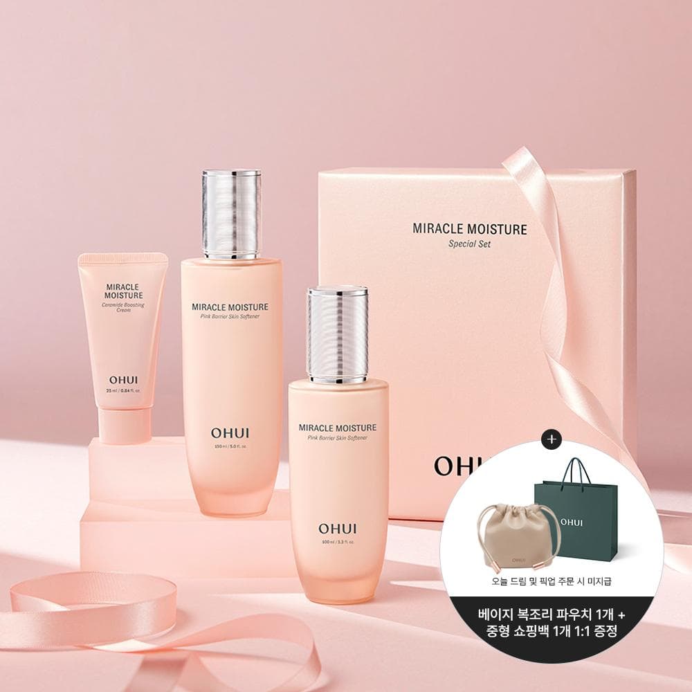 OHUI Miracle Moisture Pink Barrier 2P Special Set