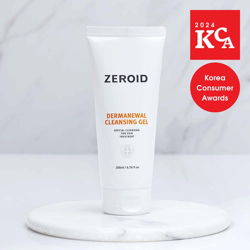 ZEROID Dermanewal Cleansing Gel 200ml