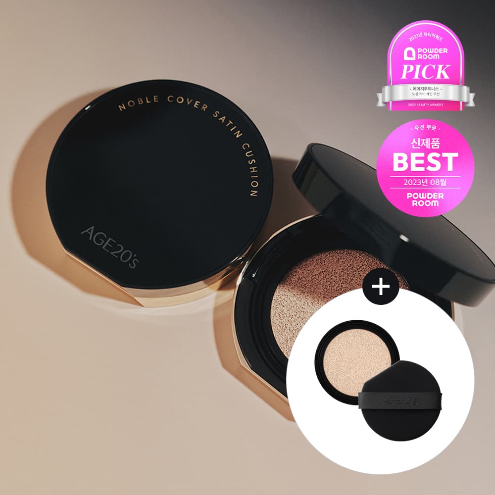 AGE20&rsquo;s Noble Cover Satin Cushion (Original Product + Refill)
