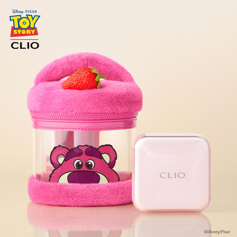 [TOY STORY] CLIO Kill Cover Mesh Glow Essential Cushion Set (+Latso Beach Bag)