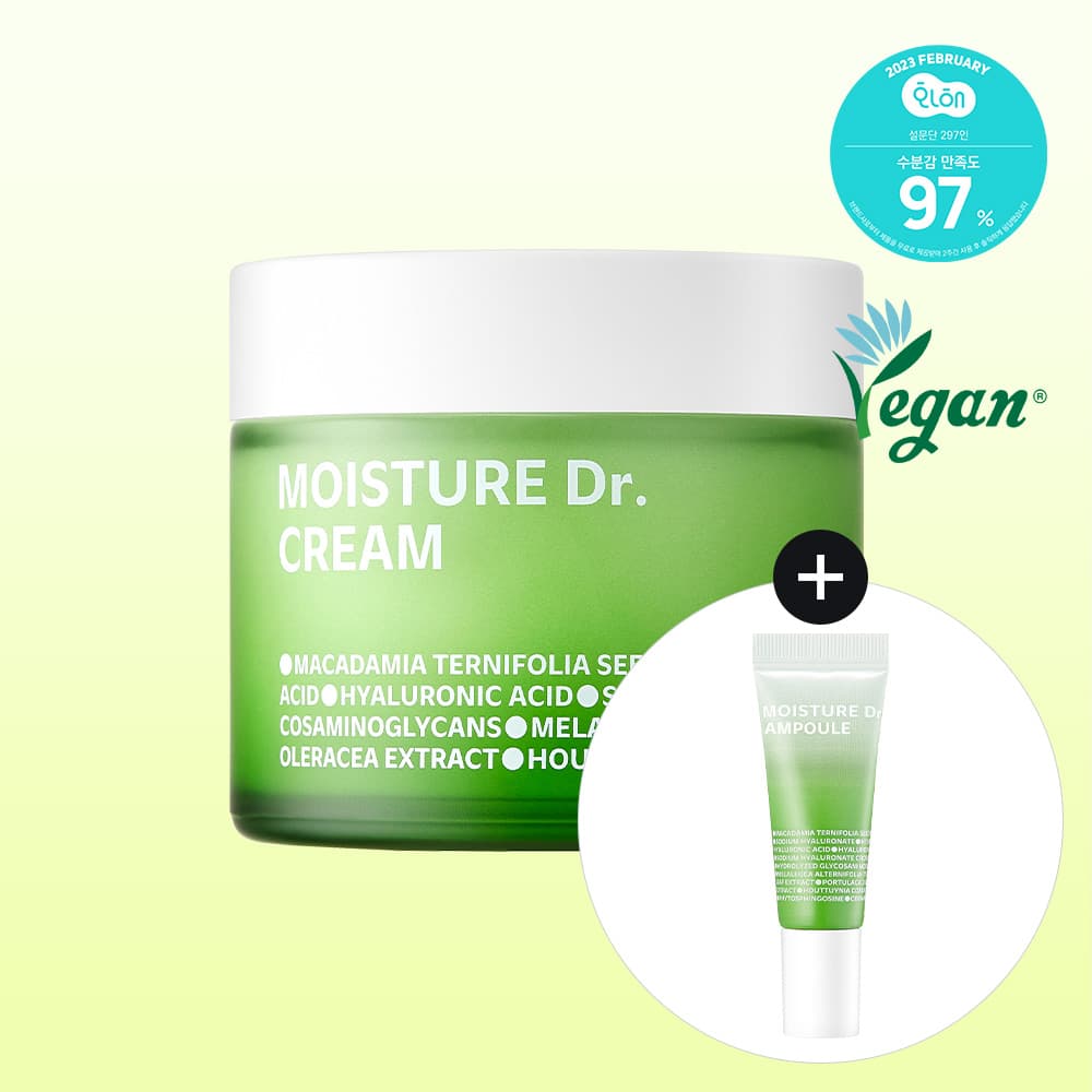 isoi 100-hour Moisture Dr. Cream 70mL Special Set (+Moisture Dr. Ampoule 10mL)