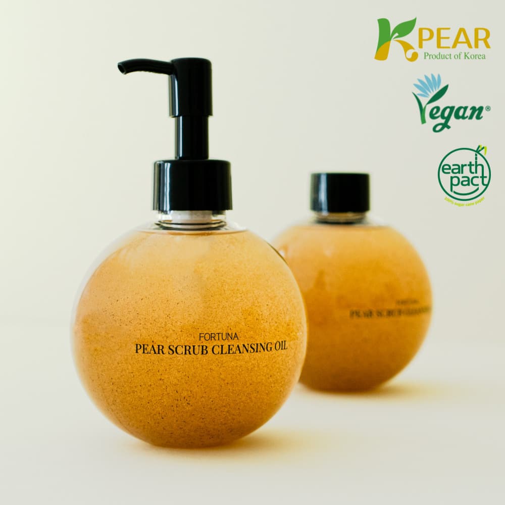 FORTUNA  Pear Scrub Cleansing Oil 250ml