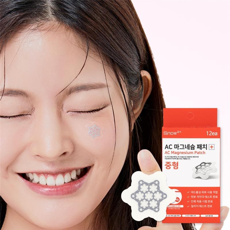 snow2plus AC Magnesium Patch #Medium 12ea