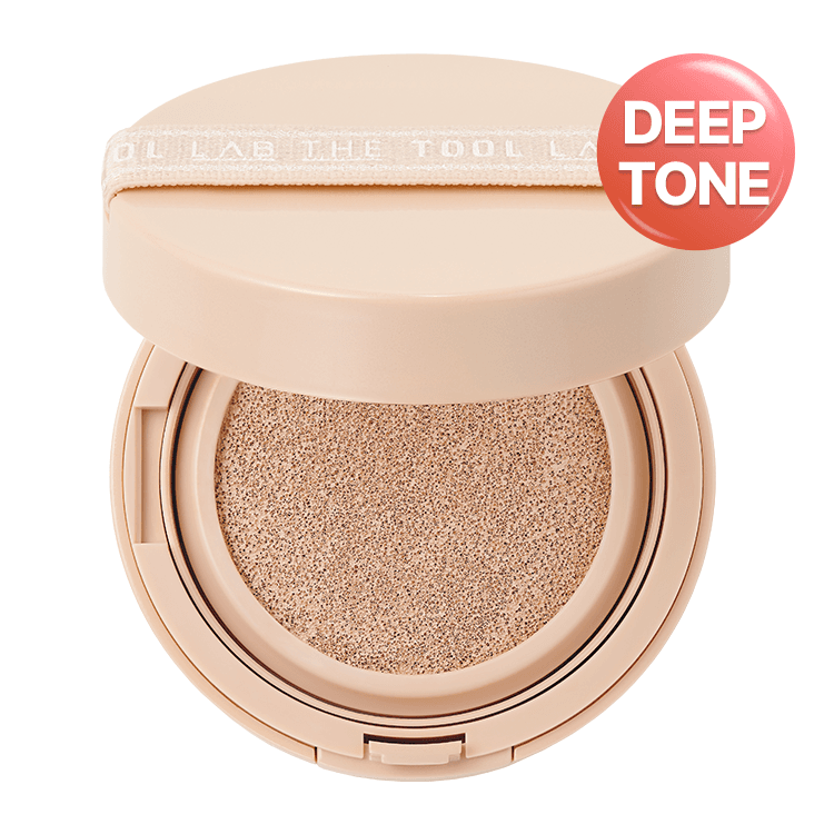 ★DEEP SHADE★ THE TOOL LAB Stamp Skin Fit Cushion #Glow&nbsp;[SINGLE]
