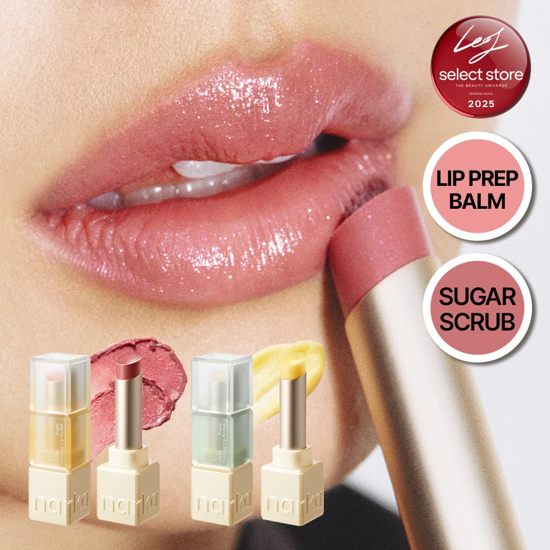 narka Sugar Rubbing Lip Sorbet 4.5g (9 Colors)