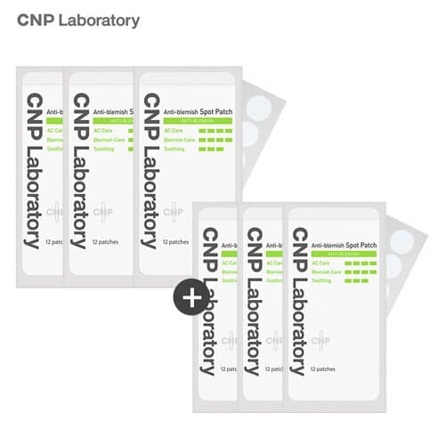 CNP Laboratory Anti-Blemish Spot Patch 12 Count x 3-Pack (+3-Pack) Special Set (Limited)