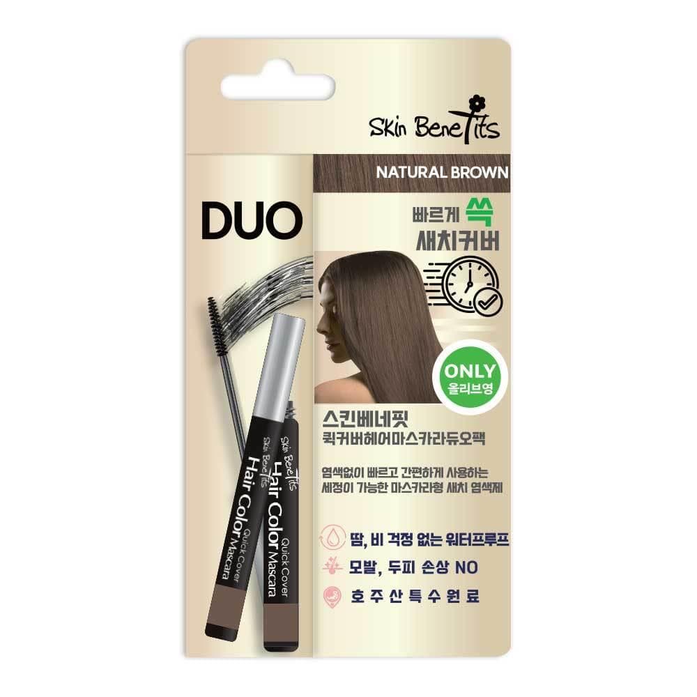 Skinbenefit Quick Cover Hair Color Mascara Duo Pack