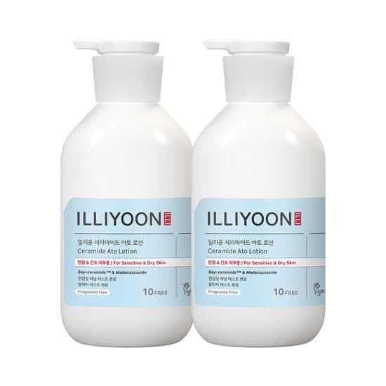 ILLIYOON Ceramide Ato Lotion Double Pack (600ml+600ml)