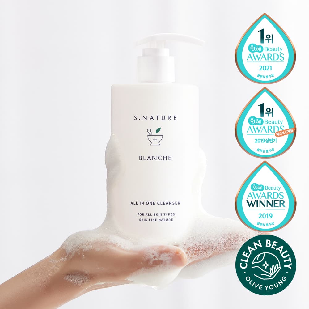 S. NATURE Blanche Cleanser 260mL