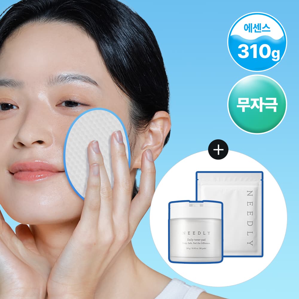 NEEDLY Daily Toner Pad 80 Sheets Set (+20 Sheets)