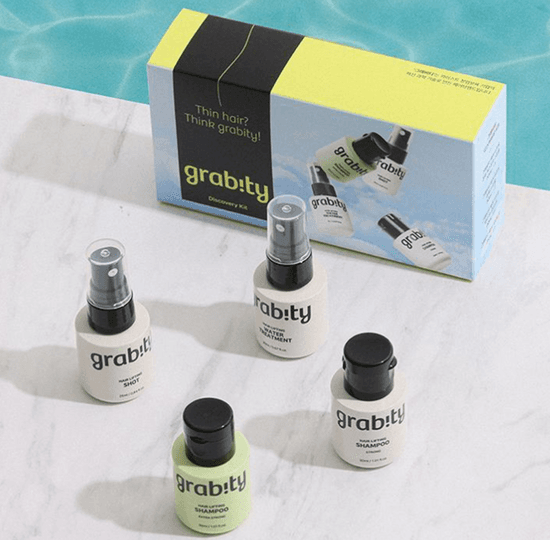 grabity Discovery Kit (Shampoo 30ml 2P+Treatment 20ml+Lifting Shot 25ml)