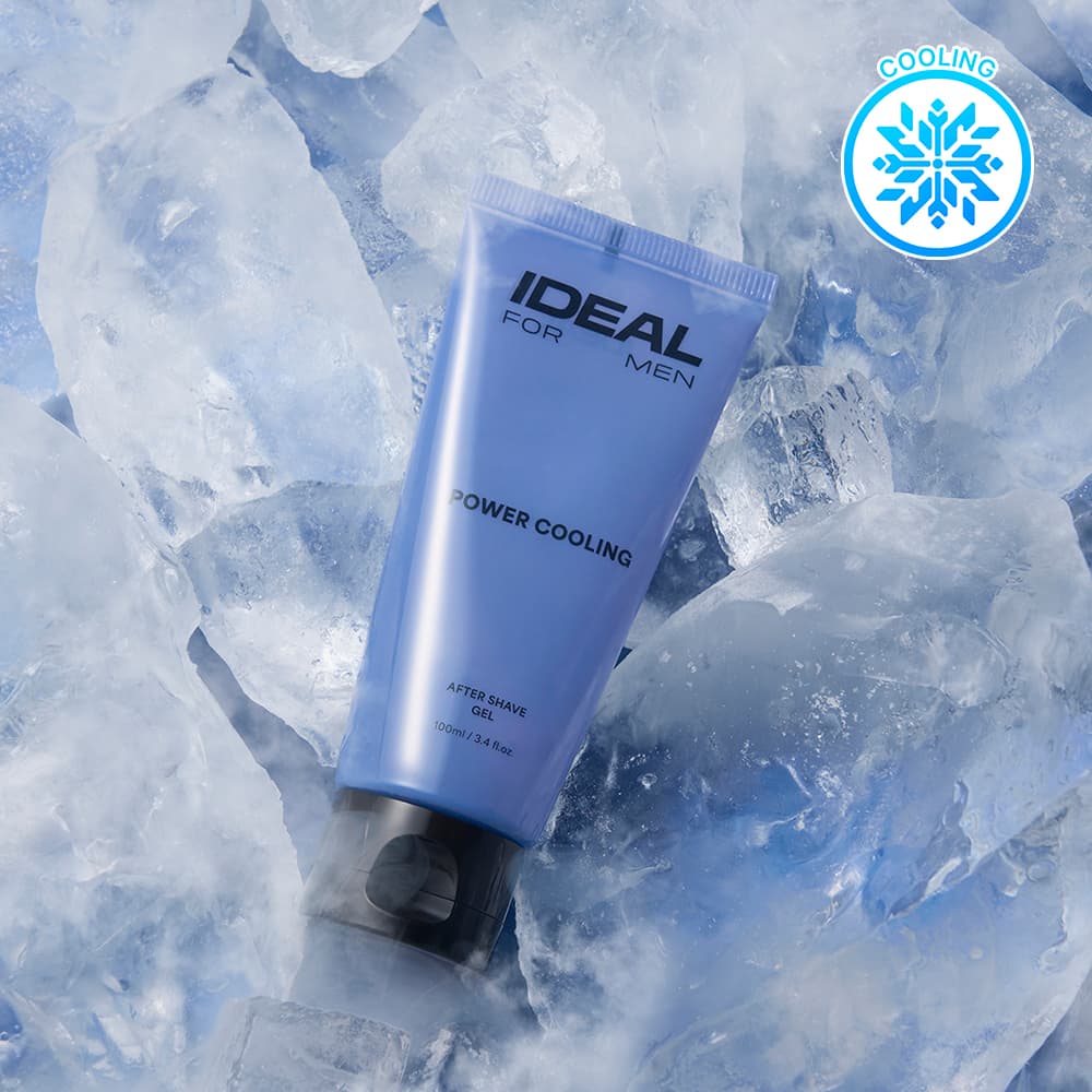 Ideal for Men Power Cooling After Shave Gel 100ml