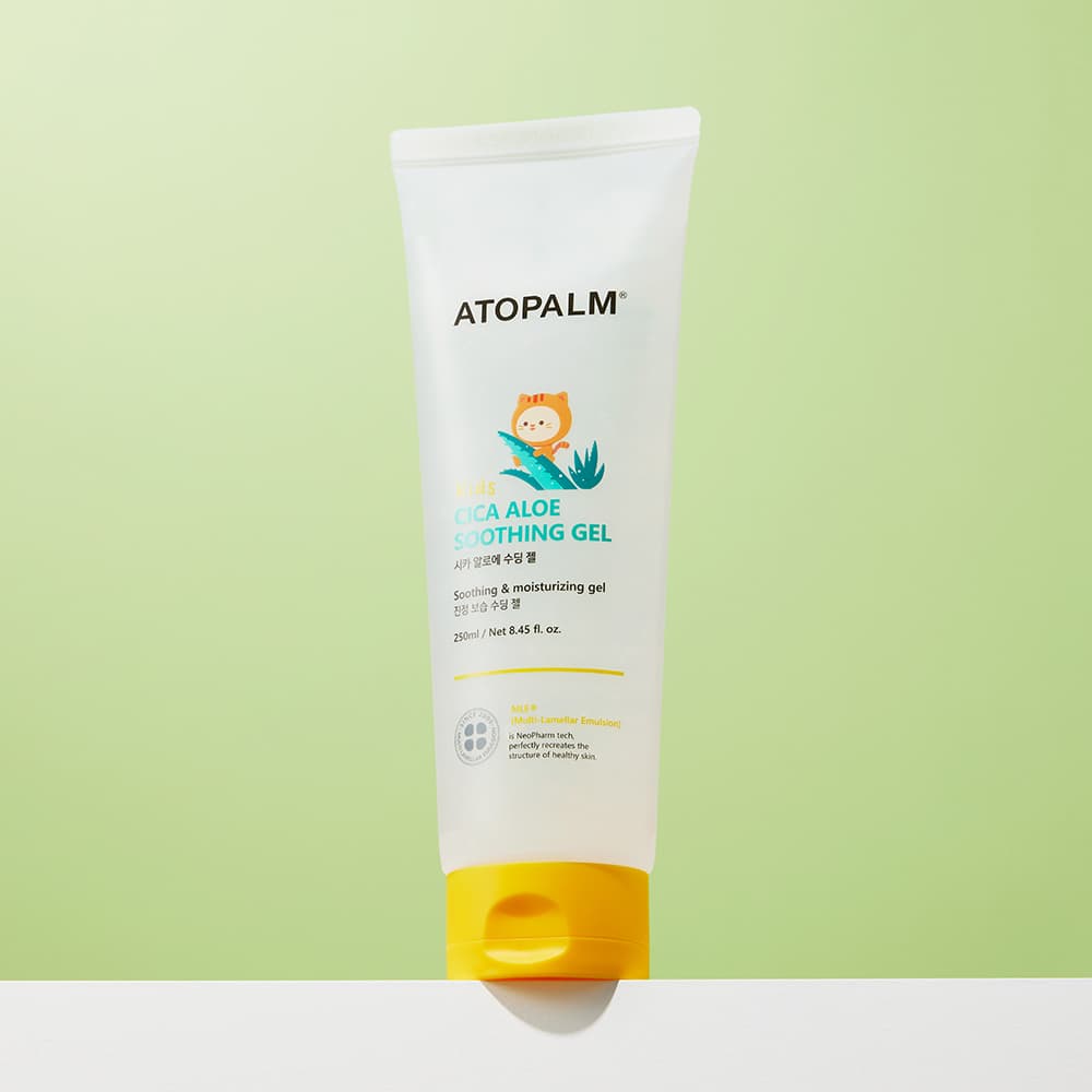 [For Children Aged 4-10] Atopalm Kids Cica Aloe Soothing Gel 250mL