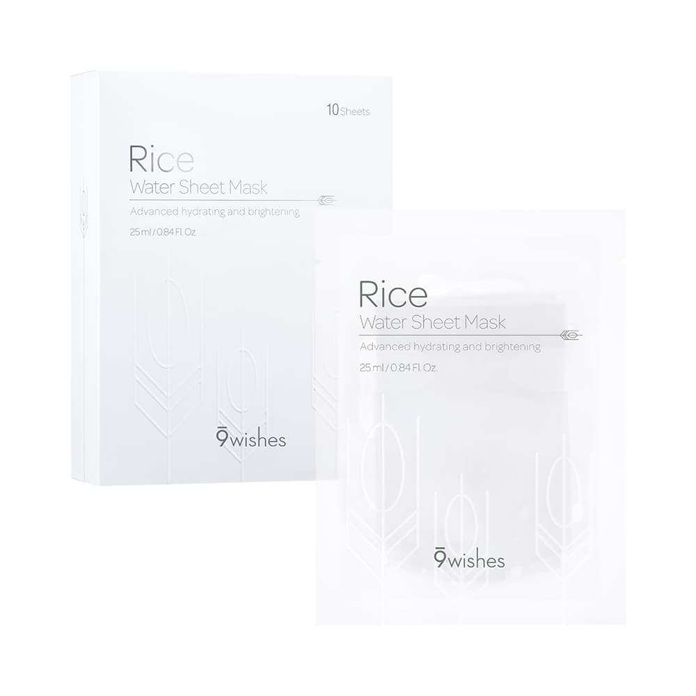 9wishes Rice Water Sheet Mask 10ea