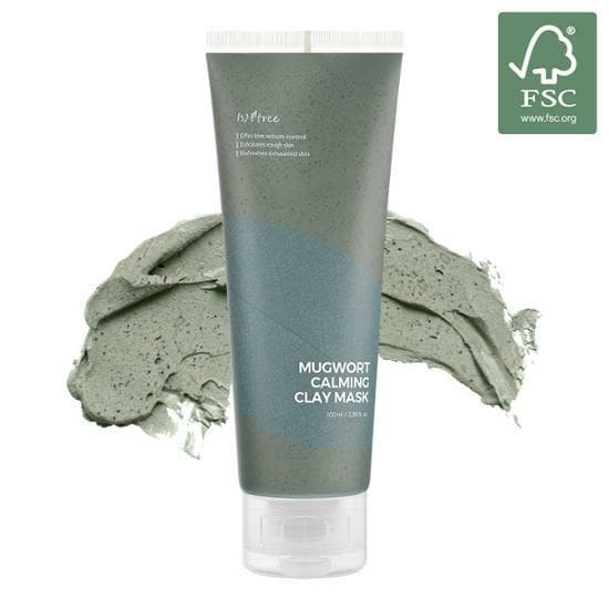 Isntree Mugwort Calming Clay Mask 100mL