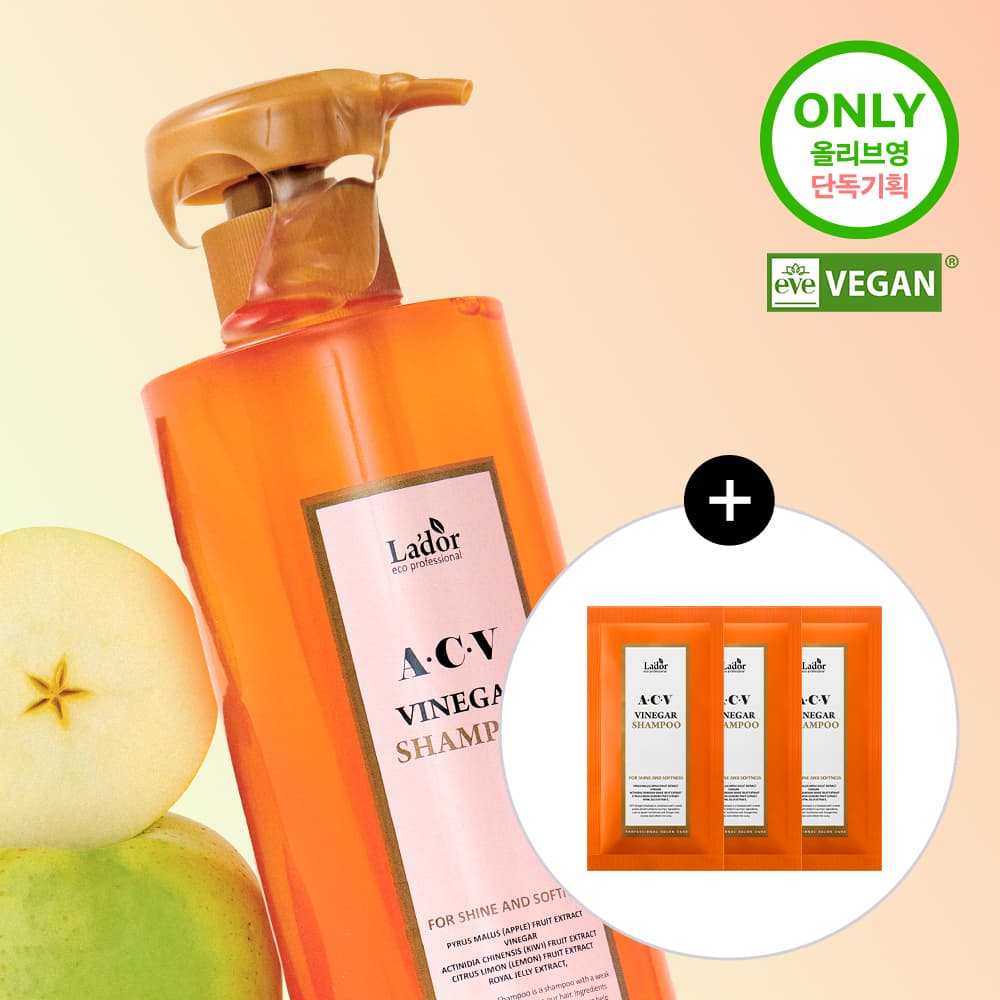 L&rsquo;ador ACV Vinegar Shampoo 430ml Set (+30ml)