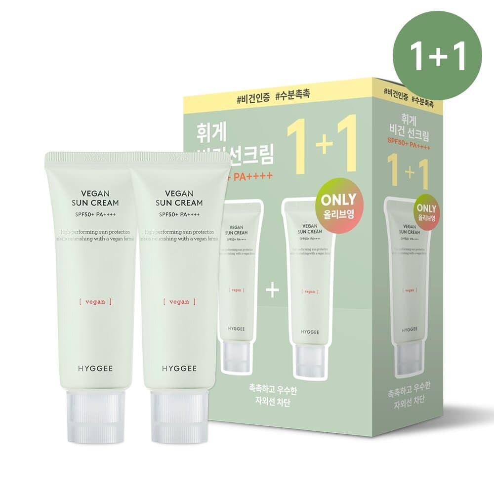 HYGGEE Vegan Sun Cream 2-for-1 Special Set