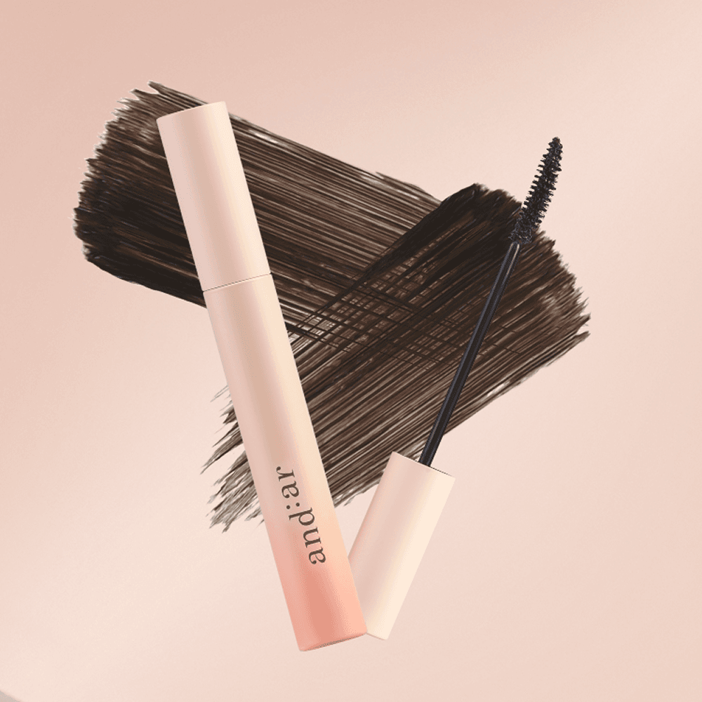 andear Mood Make Mascara Volume & Curl 7g 01 Ash Black