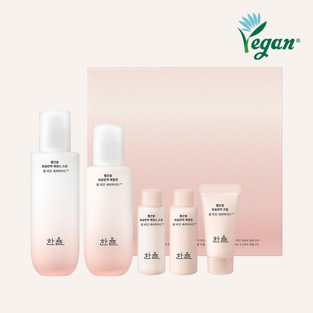 HANYUL Red Rice Moisture Firming Essence 2 Types Special Set (Essence Skin 150mL + Emulsion 125mL)