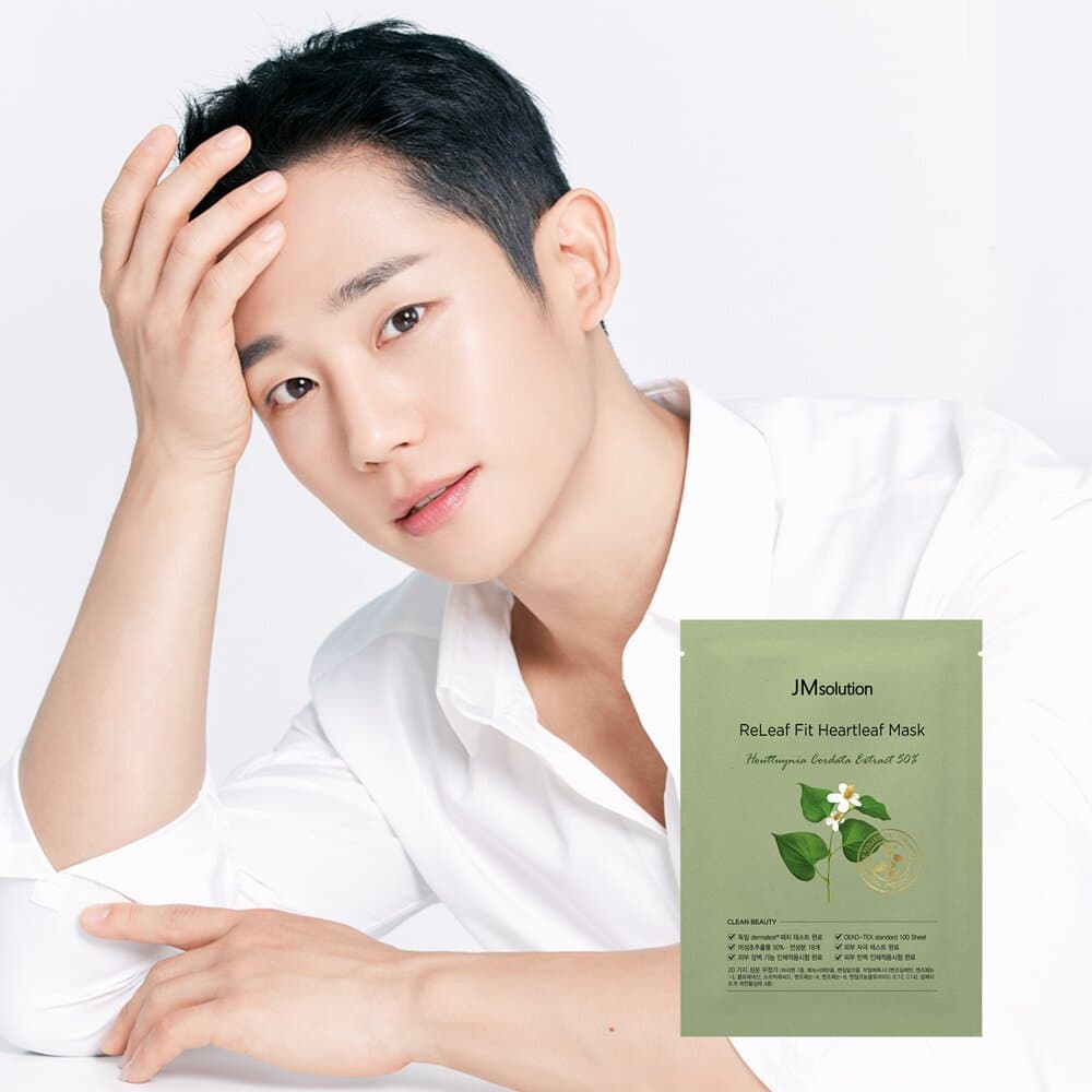 JM Solution ReLeaf Fit Heatleaf Mask Sheet 1P