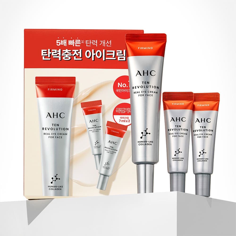 AHC 10 Revolution Real Eye Cream For Face Special Firming Set (35mL+7mL*2ea)
