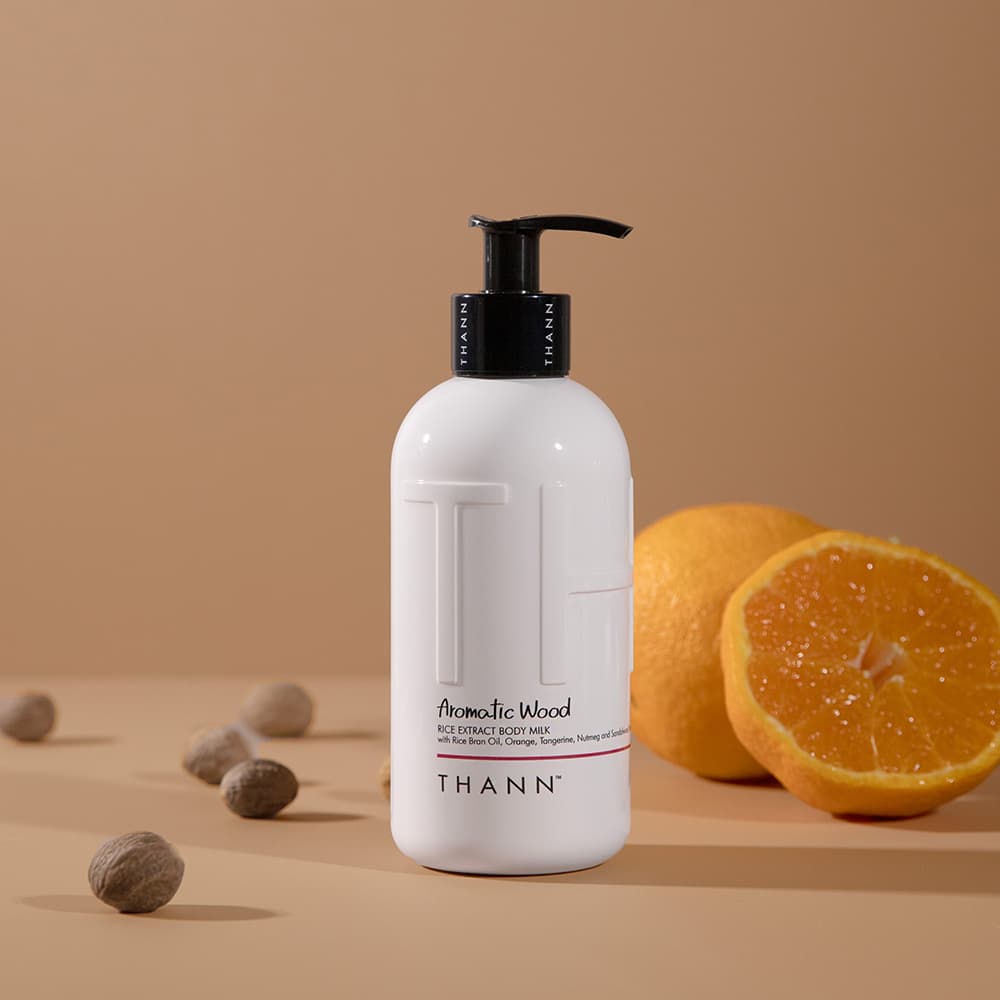 THANN Aromatic Wood Rice Extract Body Milk 320ml